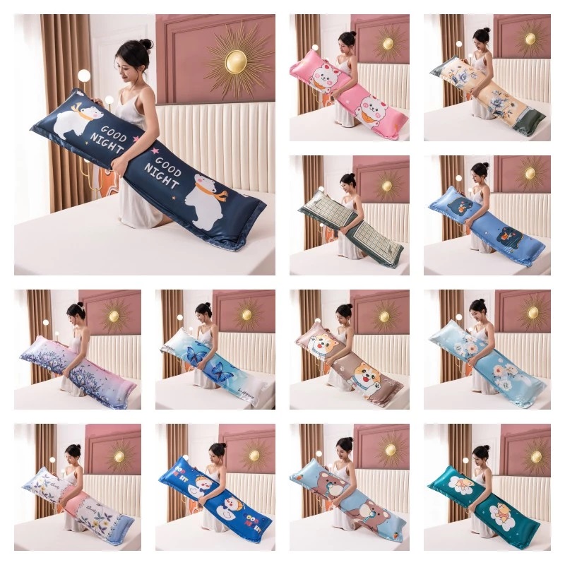 Silk Pillowcase - Legal verão 120/150/180cm longo fronha casal