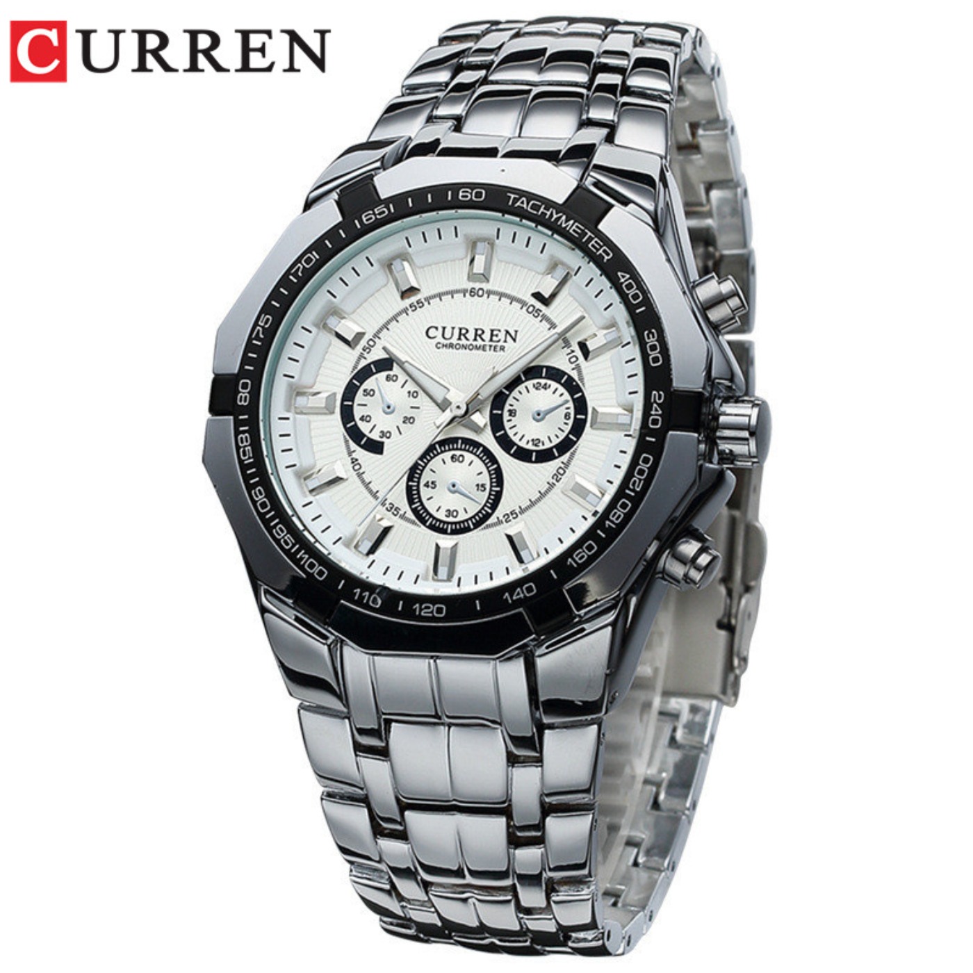 Luxury Watch Men - Relógio Masculino de Luxo CURREN, Marca