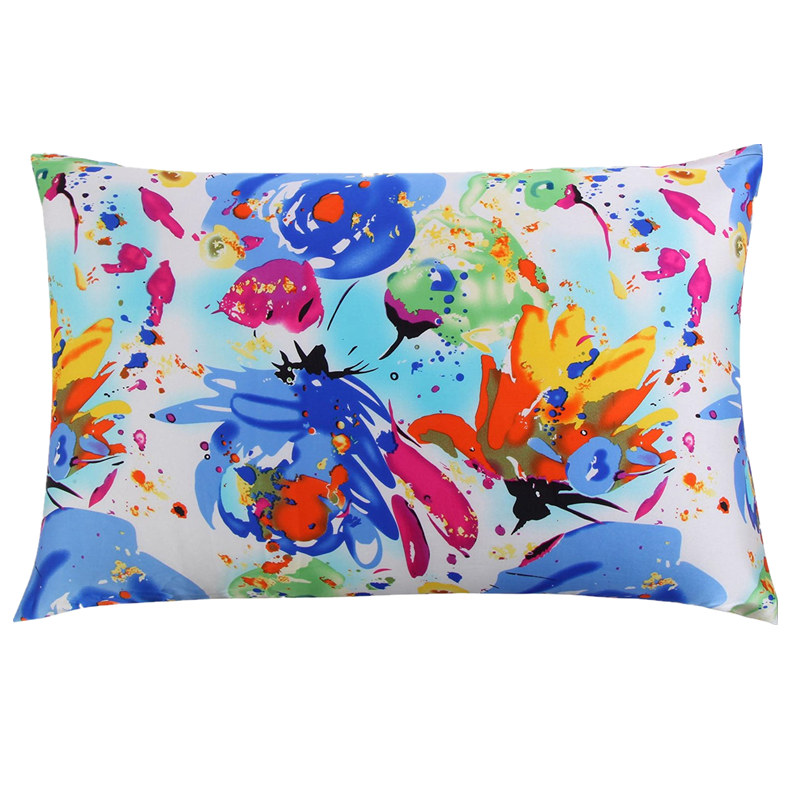 Silk Pillowcase - Seda zíper fronha 1pc 100% natureza