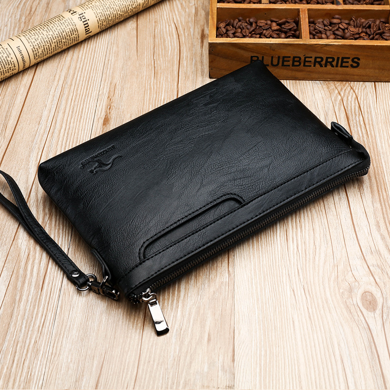 Leather Wallet Men - Bolsa Carteira Masculina de Design de