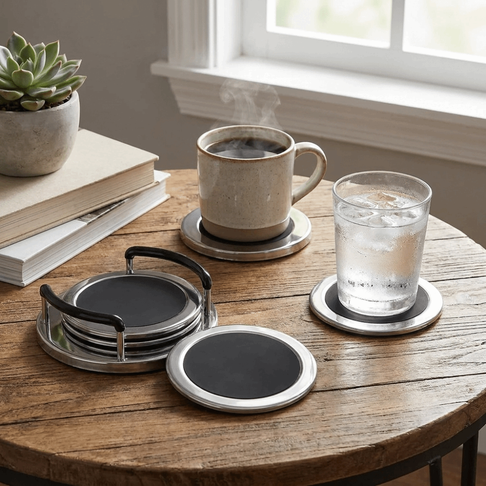 Conjunto de 6 Porta-Copos Redo - Marble Coaster Set avaliação e preço