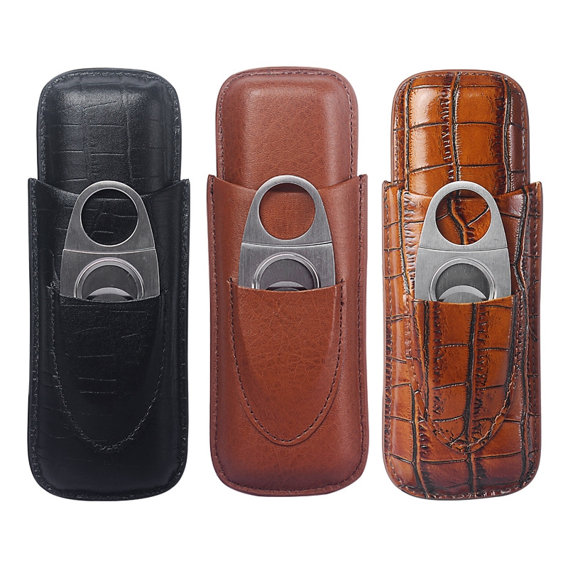 Estojo de charutos portátil em - Premium Cigar Case avaliação e preço