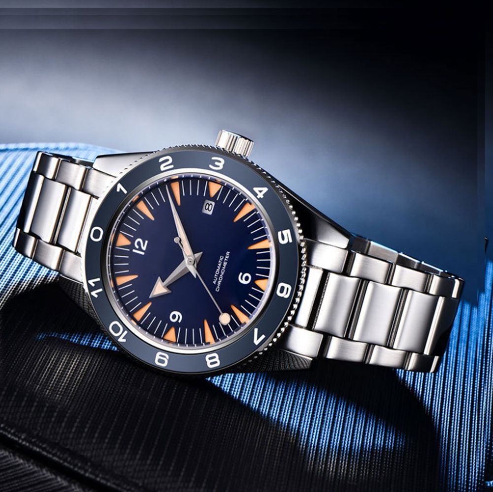 Logotipo personalizado nh35 mo - Luxury Watch Men avaliação e preço