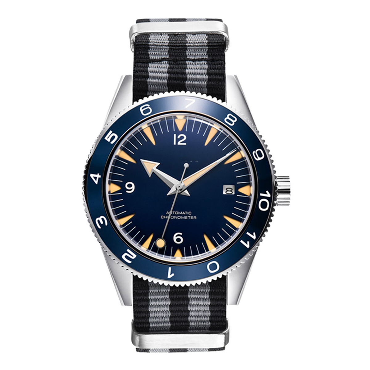 Logotipo personalizado nh35 mo - Luxury Watch Men avaliação e preço