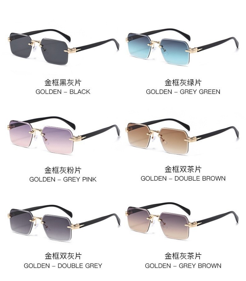 Óculos de sol sem armação, for - Sunglasses Uv400 avaliação e preço
