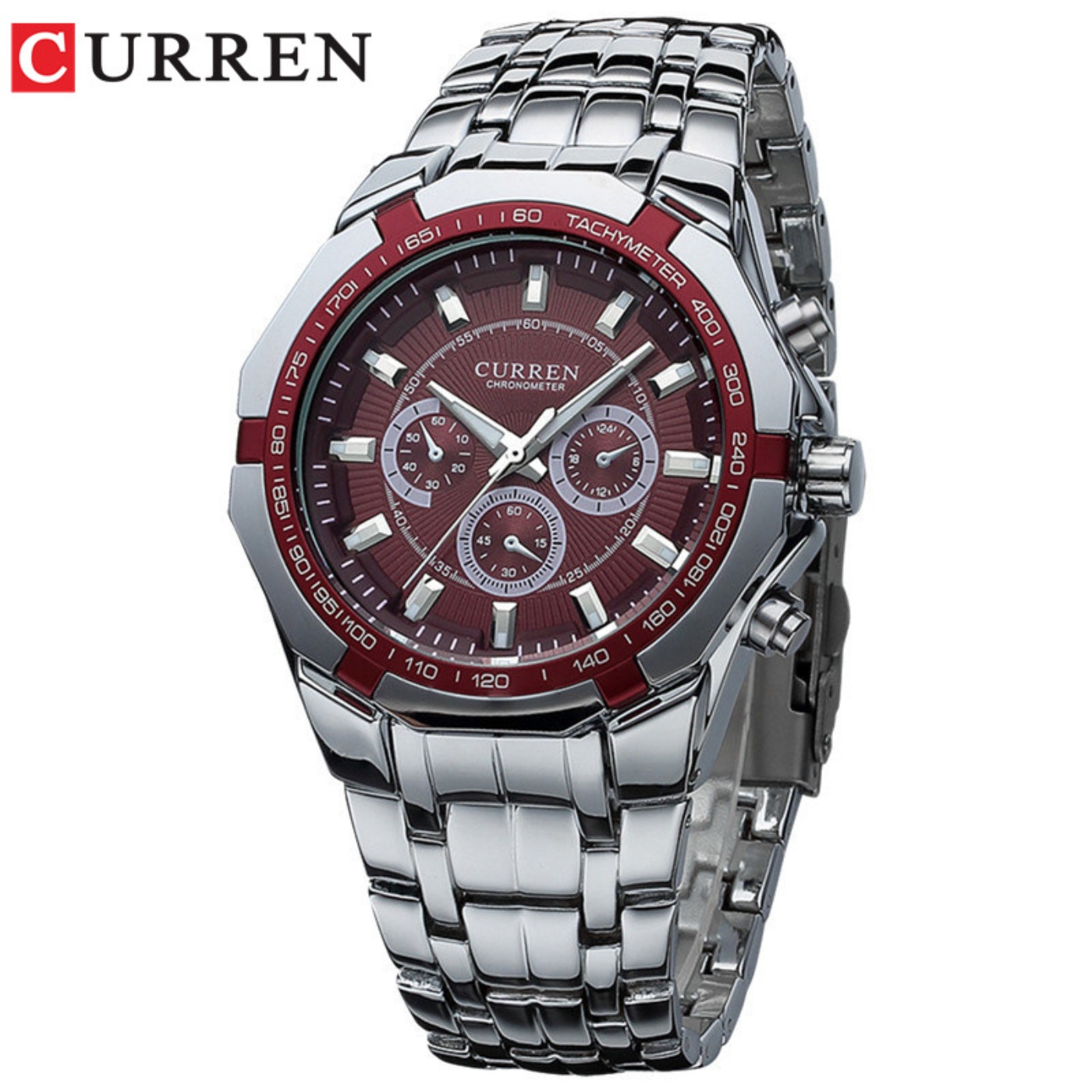 Relógio Masculino de Luxo CURR - Luxury Watch Men avaliação e preço