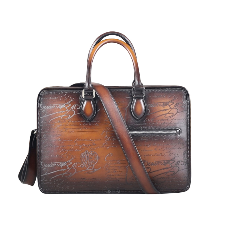 Dimy 2025 nova maleta de negóc - Leather Briefcase avaliação e preço