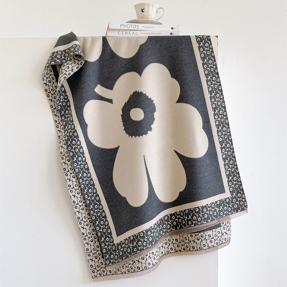 Cachecol feminino, xale jacqua - Cashmere Scarf avaliação e preço