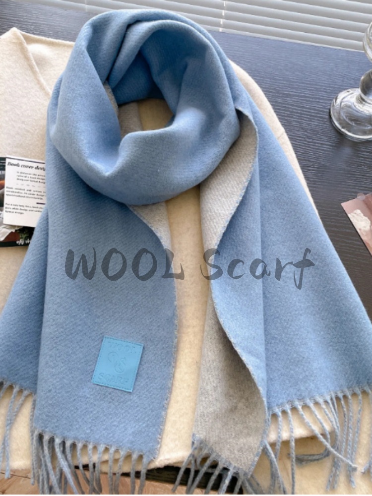 Nova lã inverno grosso cacheco - Cashmere Scarf avaliação e preço