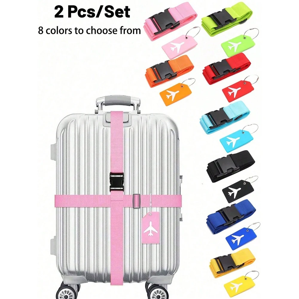 Conjunto de alça de bagagem co - Travel Luggage Set avaliação e preço