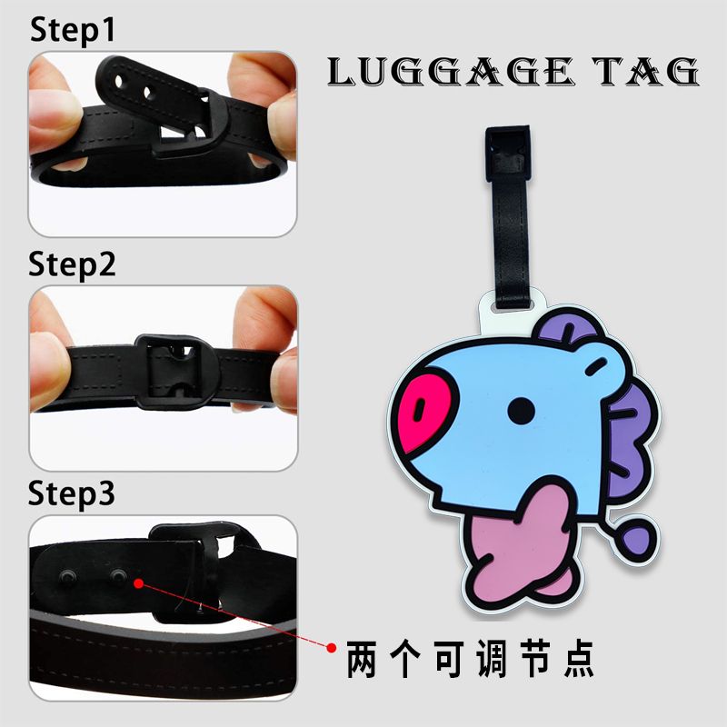 Chaveiro fofo de desenho anima - Travel Luggage Set avaliação e preço