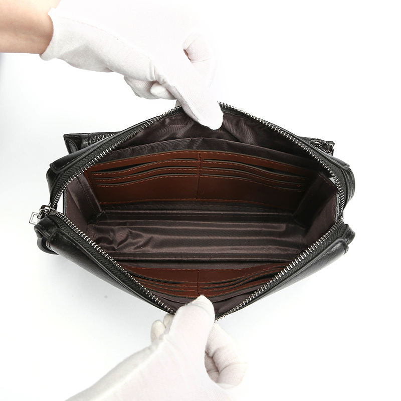 Nova Bolsa Carteira Masculina  - Leather Wallet Men avaliação e preço