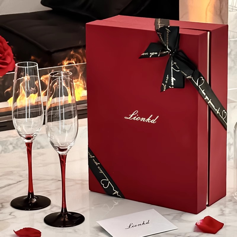 Copo de champanhe de cristal d - Luxury Gift Set avaliação e preço