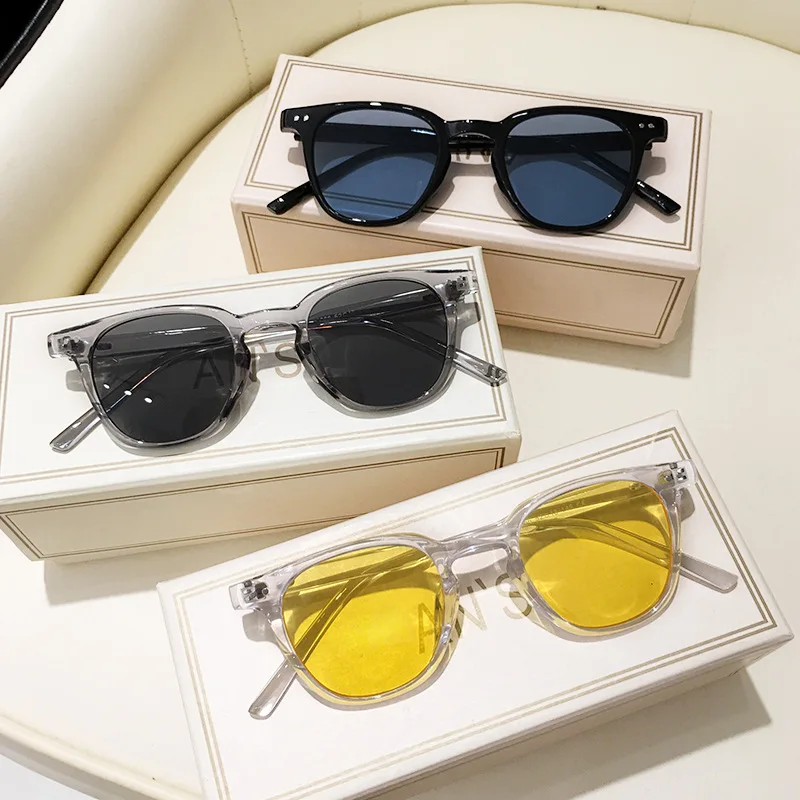 Óculos de sol quadrados vintag - Sunglasses Uv400 avaliação e preço