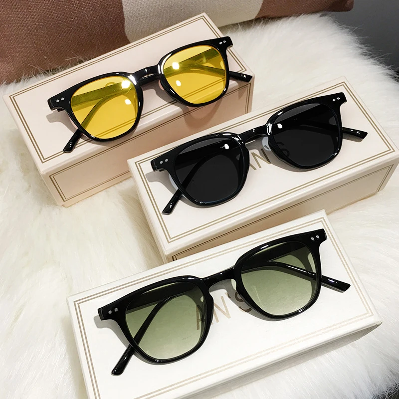 Óculos de sol quadrados vintag - Sunglasses Uv400 avaliação e preço