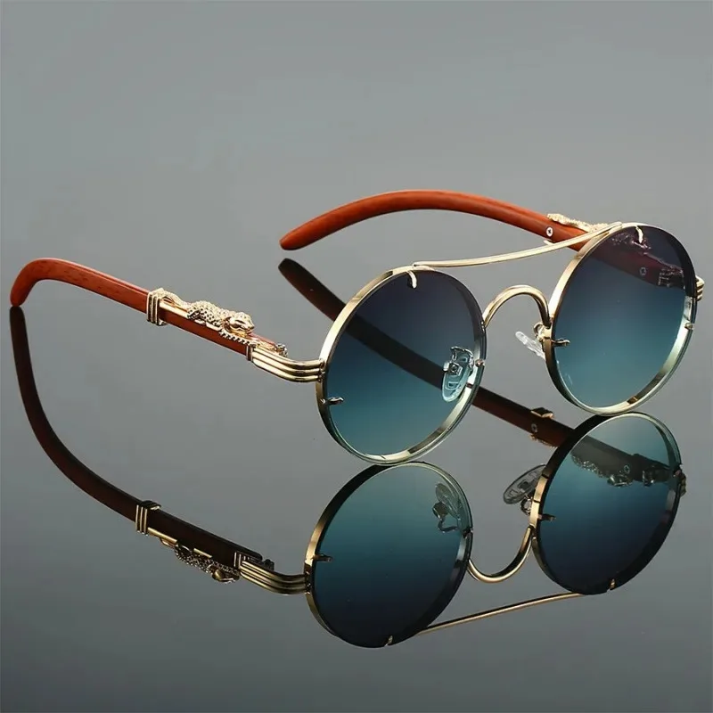 Óculos de Sol Vintage Redondos - Designer Sunglasses avaliação e preço