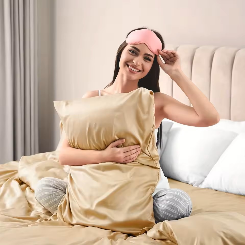 1PC Fronha de Cetim para Cabel - Silk Pillowcase avaliação e preço