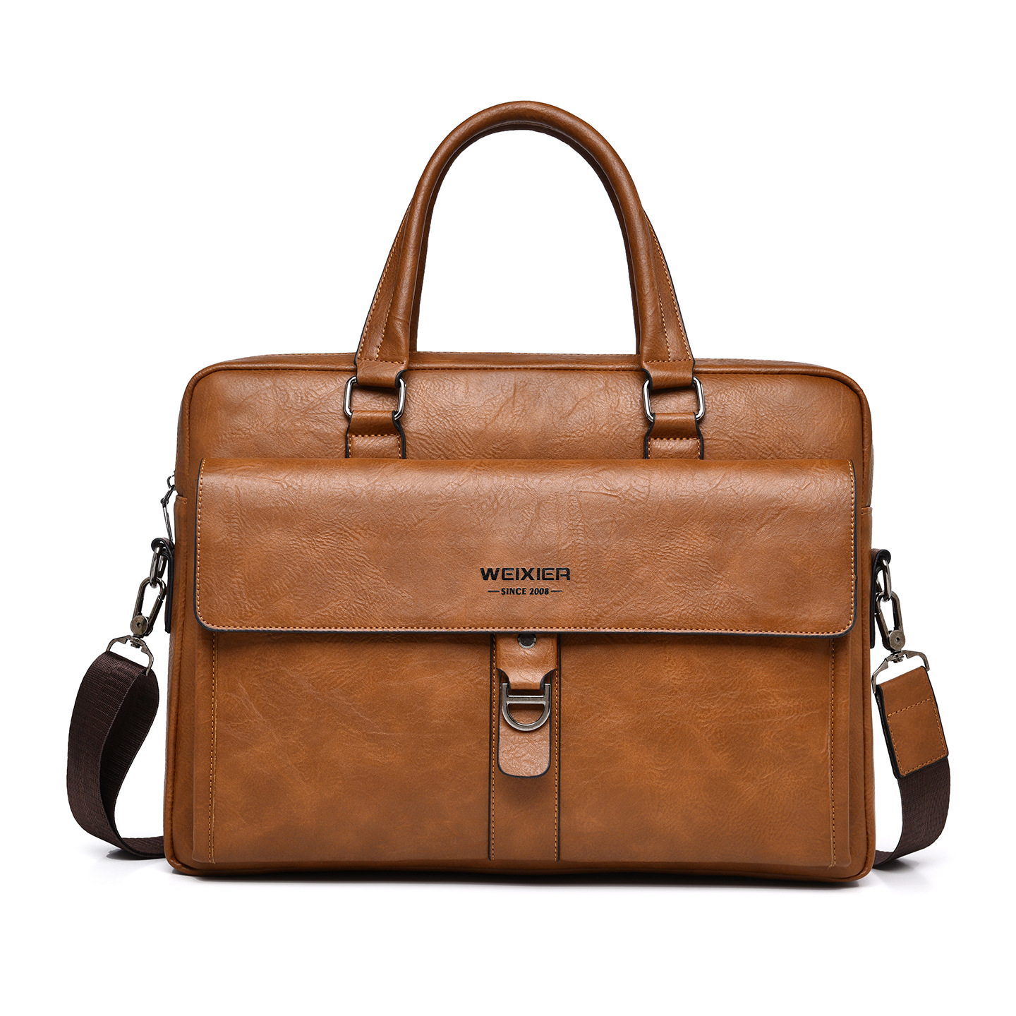 Pasta Executiva Masculina Vint - Leather Briefcase avaliação e preço