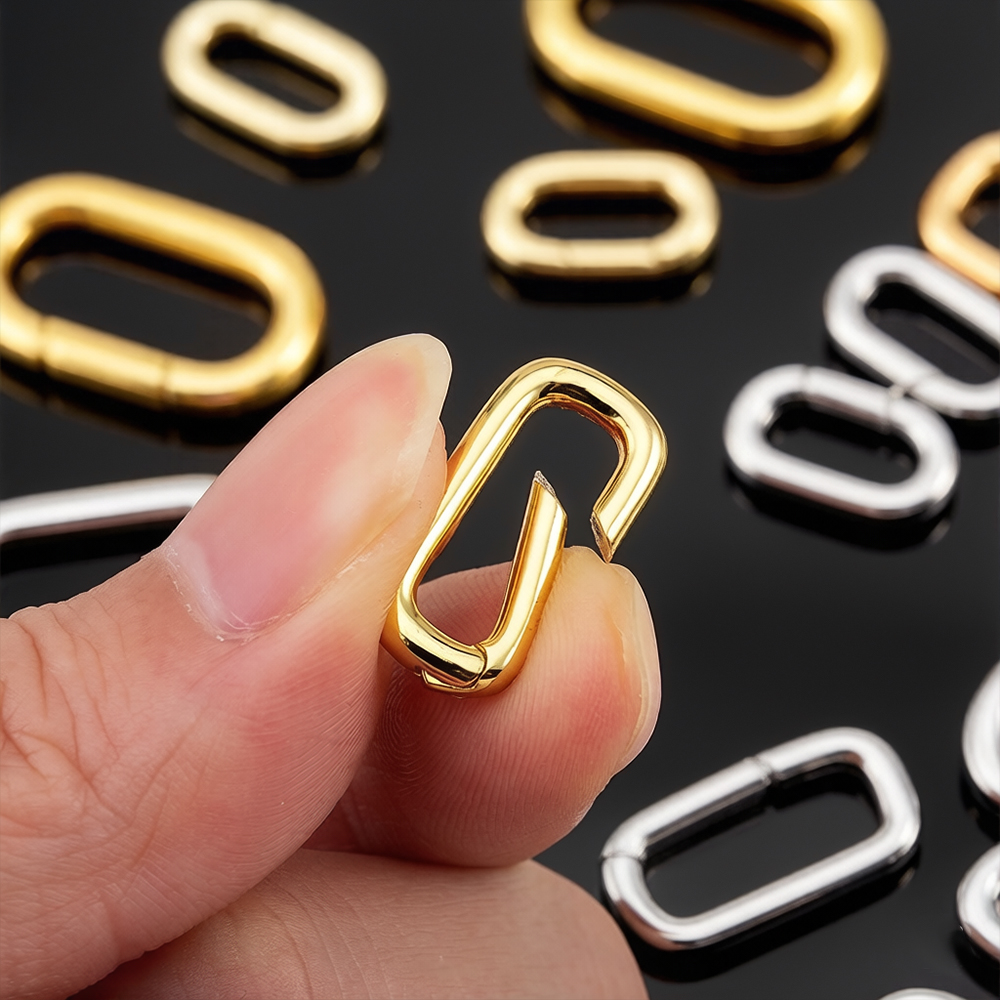 2 peças Fechos de Colar Tipo M - Gold Plated Jewelry avaliação e preço