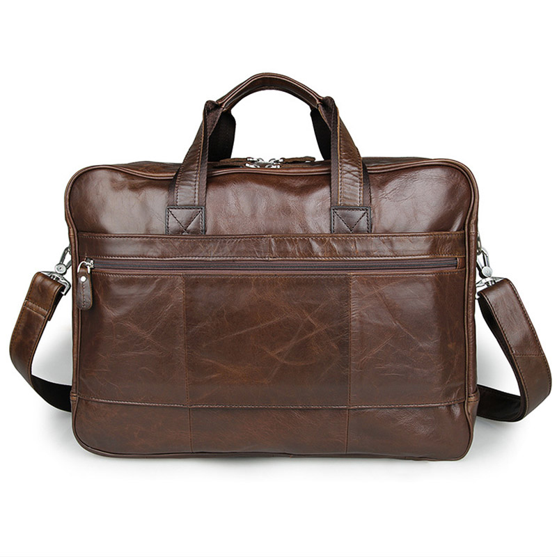 LACHIOUR Bolsa de couro genuín - Leather Briefcase avaliação e preço